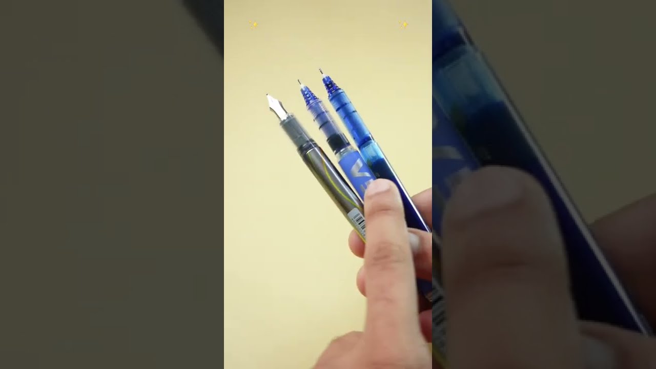 Do your Fountain & Rollerball Pens Leak ? Here's the Solution shorts SYShorts 40 YouTube