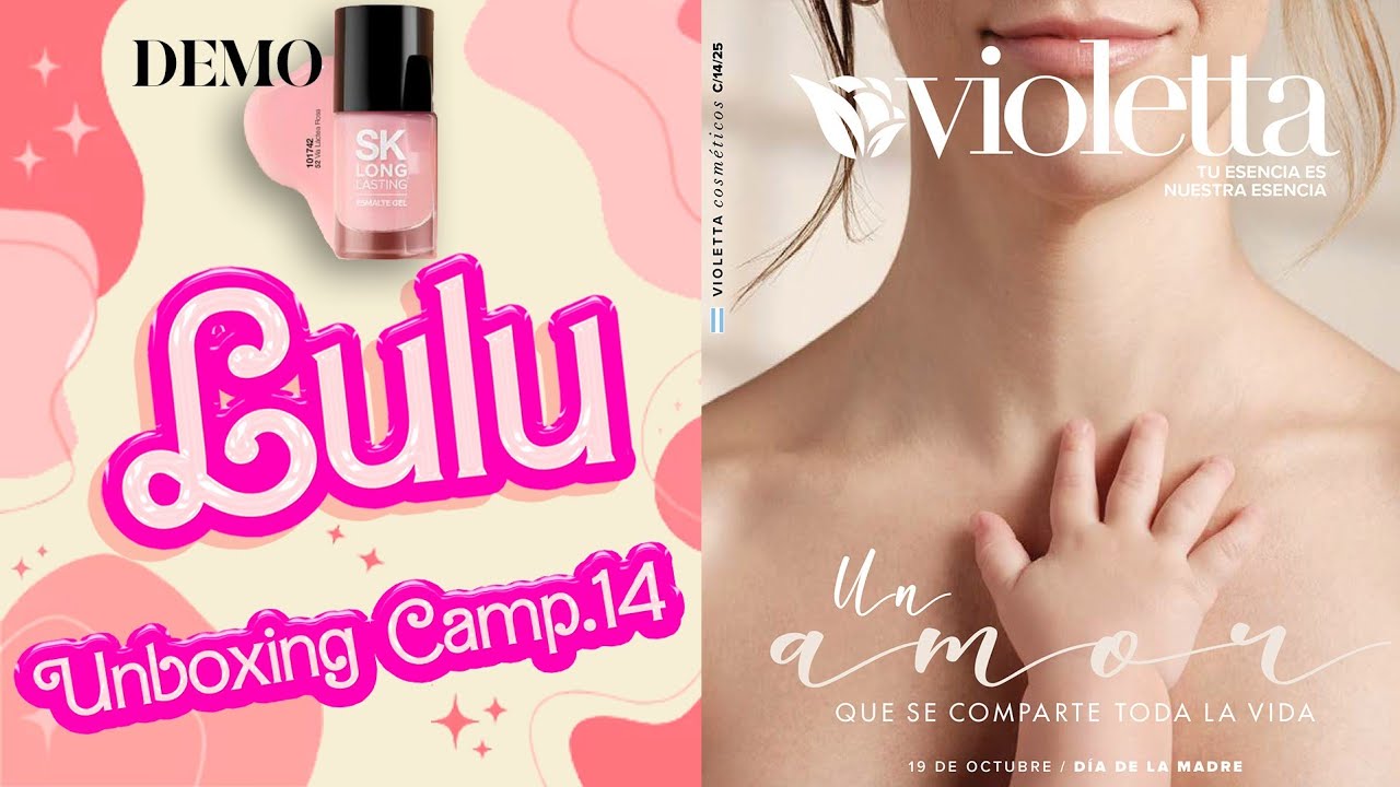 Unboxing Campaña 14/2025 Violetta Cosméticos 💗🎊✨