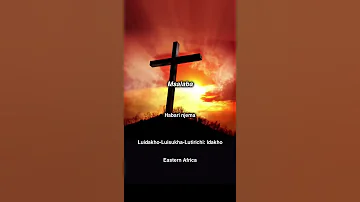 Kwa Nini Yesu Alikufa Msalabani Luidakho Luisukha Lutirichi Idakho Eastern Africa 