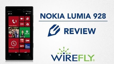 Nokia Lumia 928 for Verizon Wireless Review by Wirefly