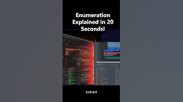 Enumeration Explained in 20 Seconds!