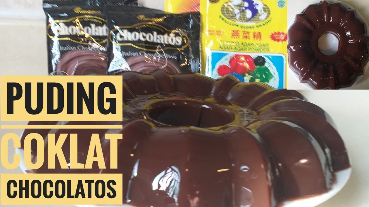  CARA  MEMBUAT  RESEP PUDING COKLAT  CHOCOLATOS YouTube