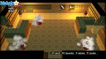 3D Dot Game Heroes Walkthrough: Grass Temple