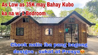 Bagong Design ng mga kubo at Sa Halagang 35k makakabili ka na ng may 1 Bedroom / Legit kubo Maker