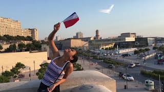 Marseille in July (when France won FIFA World Cup 2018)