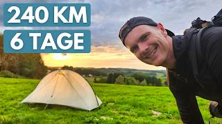 6 Tage mit Zelt durchs Bergische Land: 240 km Panoramasteig screenshot 4