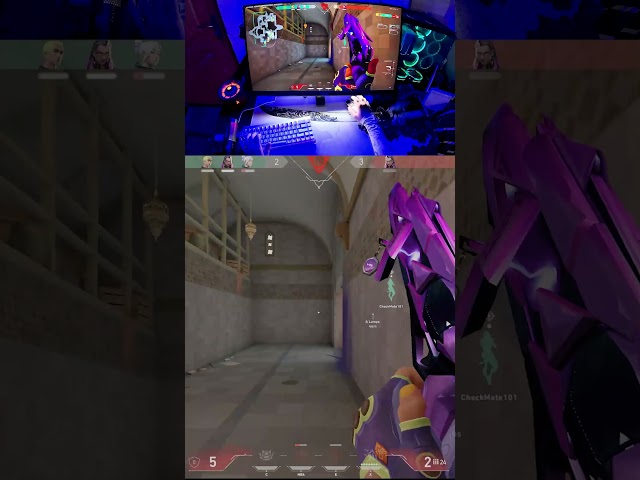 How Gekko Survive on Low Health - Valorant #shorts
