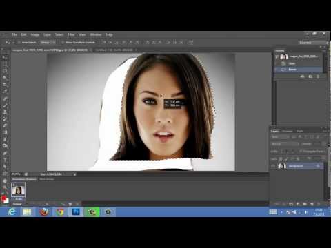 Video: Photoshop'ta bir resmin ortasını nasıl kesersiniz?