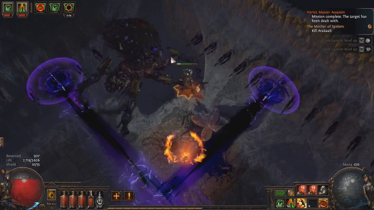 The Mother Of Spiders Poe