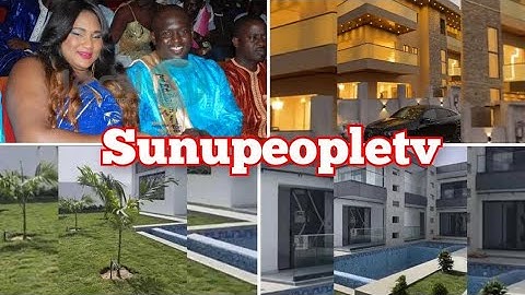 Découvrez la magnifique maison que que aziz ndiaye a offert sa femme miss ndiaye