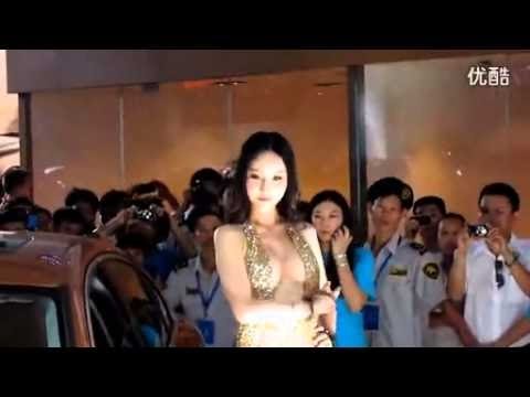 中国のモーターショーでセクシー過ぎるコンパニオンが競演!美女勢ぞろい!2013 HD