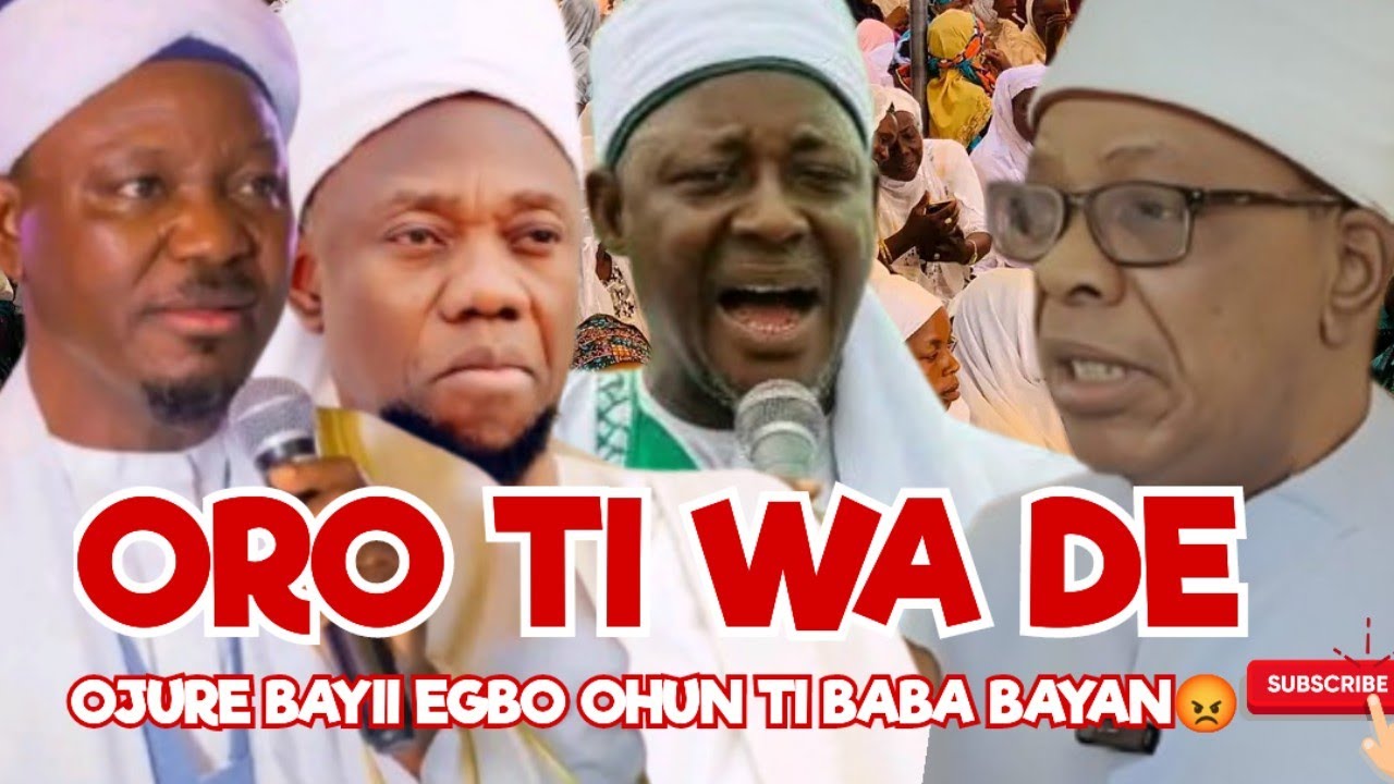 ORO TI WA DE OJURE BAYII 😡 EGBO OHUN TI BABA BAYAN SO NIPA OYE ILE OBA ILORIN  1 January 2026