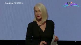 Helen Mirren Rips Up Ai-Generated Speech To Shreds At Awards Function Watch