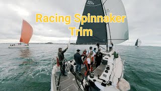 Racing Spinnaker Trim & PreGybe