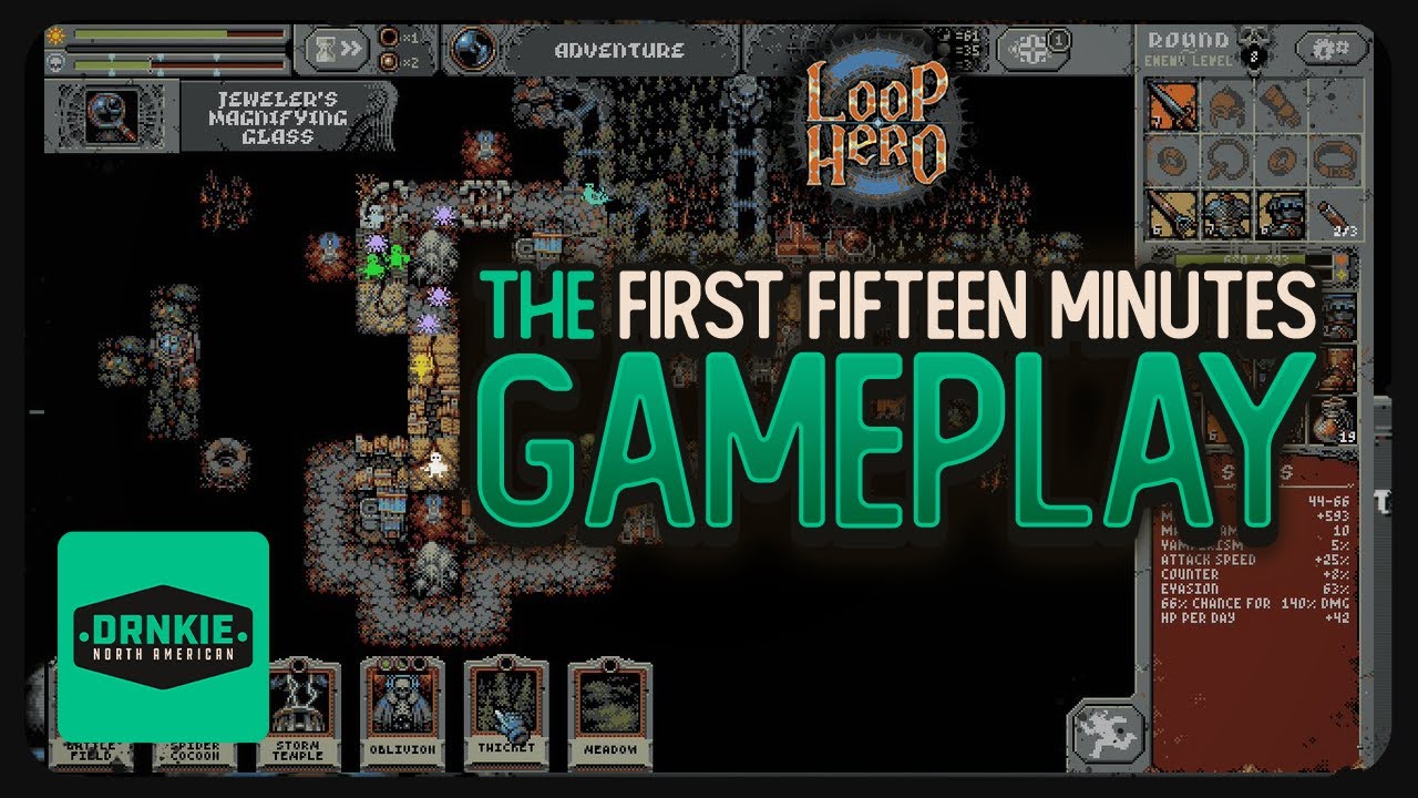 Loop Hero - The First Fifteen Minutes No Commentary (Gameplay)