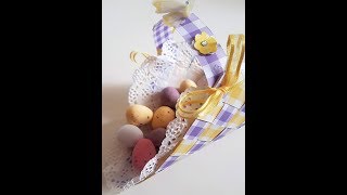 Gingham Weave Easter Basket Super Easy