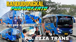 THE SENSATION OF RIDING A MEDIUM BUS, THIS IS ALL IT COSTS‼️Trip Randudongkal - Purwokerto With E...