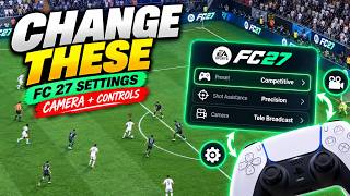 BEST FC 27 Controller Settings & Camera Settings