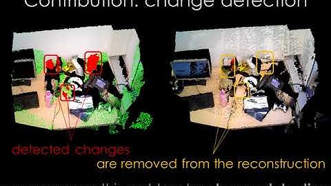 Improving Multi-view Object Recognition by Detecting Changes in Point Clouds
