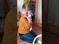 Baby attacks her Grandma | CONTENTbible #Shorts
