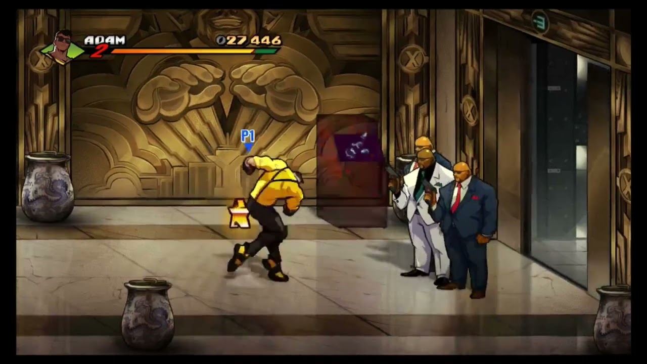 SOR4 v08 Mania+ Stage 9 Adam Speedrun 3m 14s