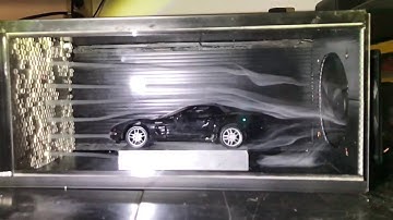 Corvette flow visualization