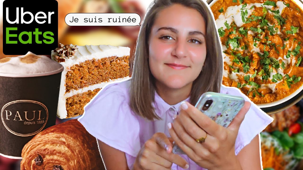 JE MANGE UBER EATS PENDANT 24H (c'est cher !)