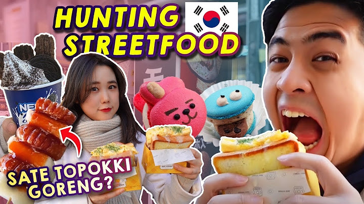HUNTING KOREAN STREET FOOD BARENG CEWEK KOREA DI JEPANG!