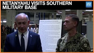 Netanyahu Visits Southern Israel Military Base, Vows to Disarm Hamas and Secure Gaza