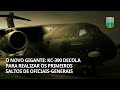 O novo gigante: KC-390 decola para realizar os primeiros saltos de Oficiais-Generais | TV CML