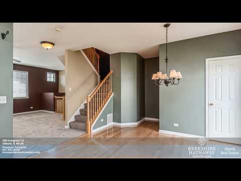 366 Evergreen Cir, Gilberts, IL home video tour