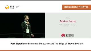 Knowledge Theatre - Post Experience Economy by Skift (Part 2) screenshot 4