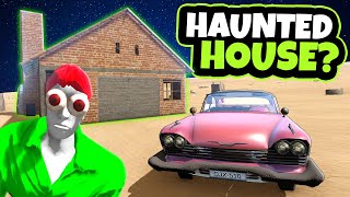 We Found a Spooky Building with Someone in It in The Long Drive?!