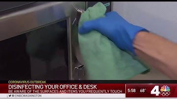 Disinfecting Your Office & Desk