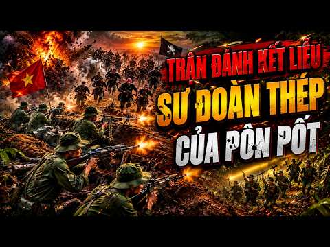 Xóa Sổ Sư Đoàn Thép Pôn Pốt : Cú Đấm Chí Mạng Kết Liễu Tham Vọng Bạo Chúa | Chiến Trường K
