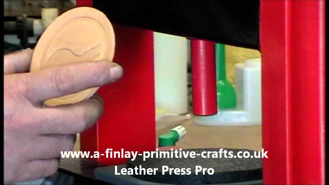 Leather Embossing Press Pro YouTube