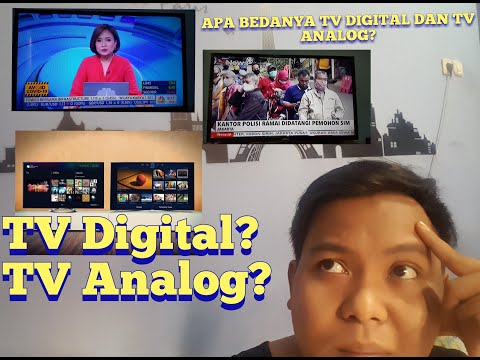 Perbedaan Siaran Digital TV Dan Siaran Analog TV