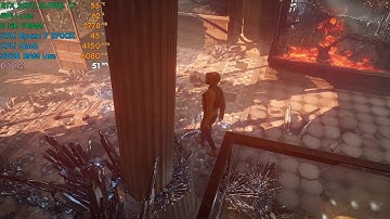 3DMark - Benchmark Test (Time Spy), only the first part.