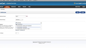 Opencart (vQmod) Bulk Add Attributes To Products