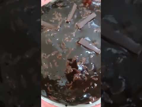 Dark Chocolate cake (Home made)by:me #food