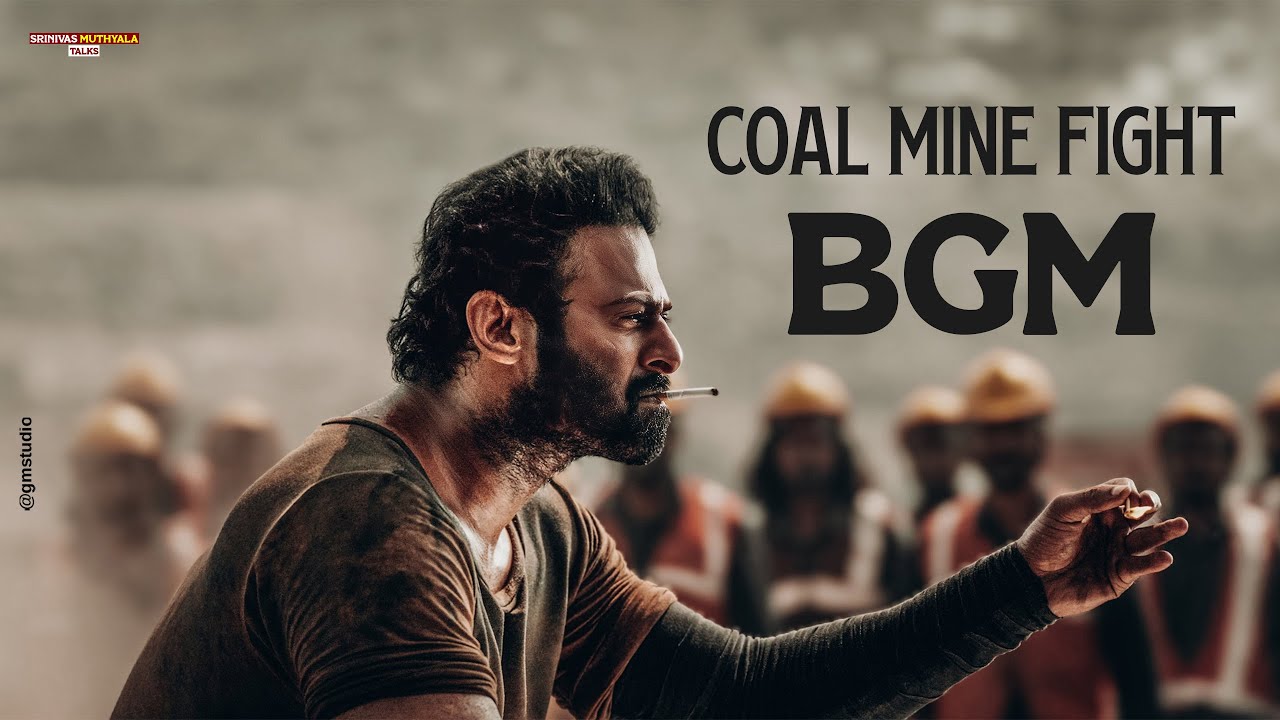 Salaar Coal Mine Fight Bgm  Salaar Part   1 Ceasefire  Ravi Basrur  Prabhas