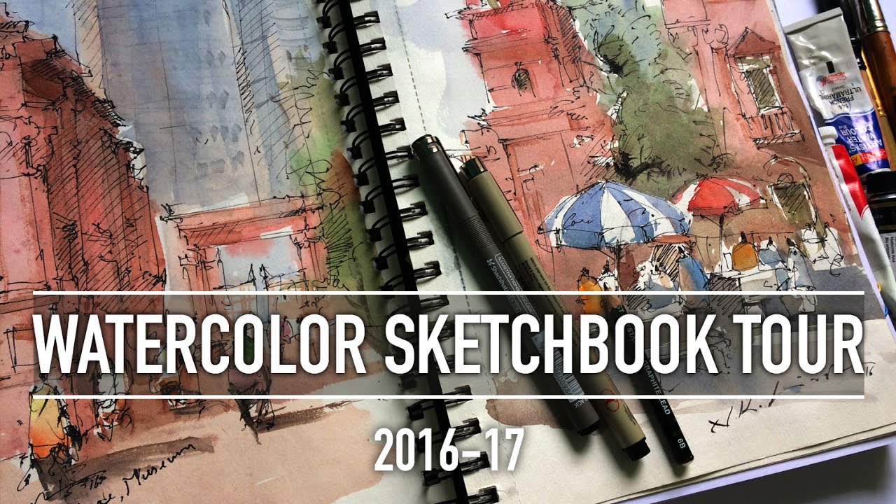 2016 Watercolor Sketchbook 