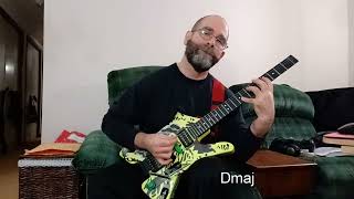 quotD Dronequot Guitar Riff By Xavier Xerxes in DADFAC Tuning