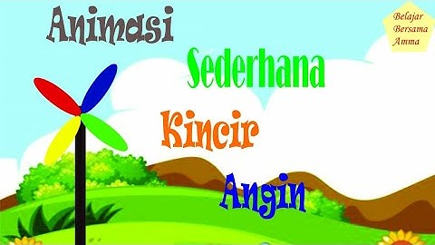 Animasi Sederhana Kincir Angin dengan Macromedia Flash