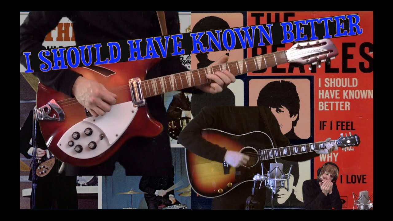 I Should Have Known Better Backing Track Guitars, Bass and Drums