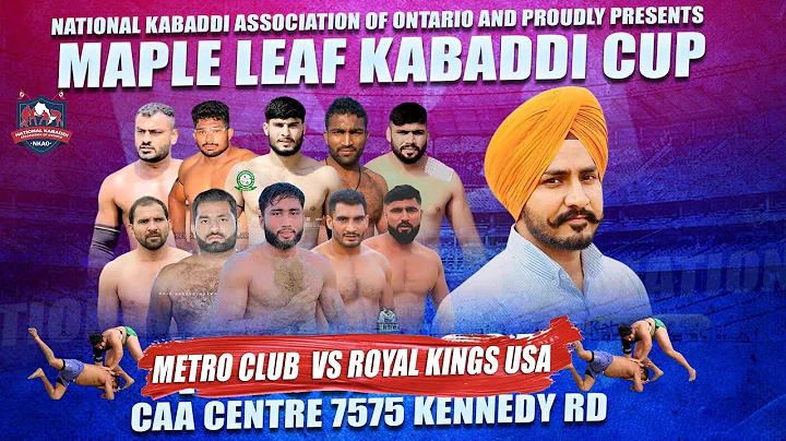 Metro Kabaddi CLub vs royal kings usa | Full Fighting Match | Live Kabaddi cup 2025