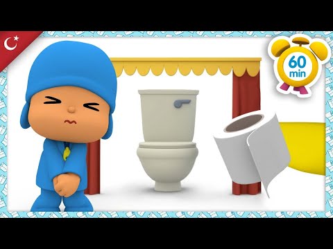 🚽 POCOYO TÜRK - Tuvaletim Geldi Anne [ 60 dakika ] Çocuklar için ÇIZGI FILMLER