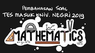 Utbk matematika 2019 limit (5) -