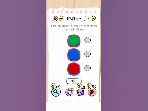 brain test level 192 - YouTube