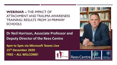 The Impact of Attachment and Trauma Awareness Training: Pre-COVID-19 Results from 24 Primary Schools